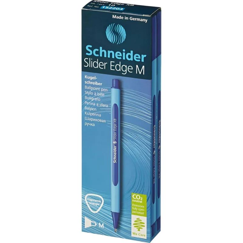 Ручка шариковая неавтомат. SCHNEIDER Slider Edge M,масл,синий,0,5мм