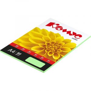 Бумага цветная Комус Color (лагуна пастель), 80г, А4, 50 л.