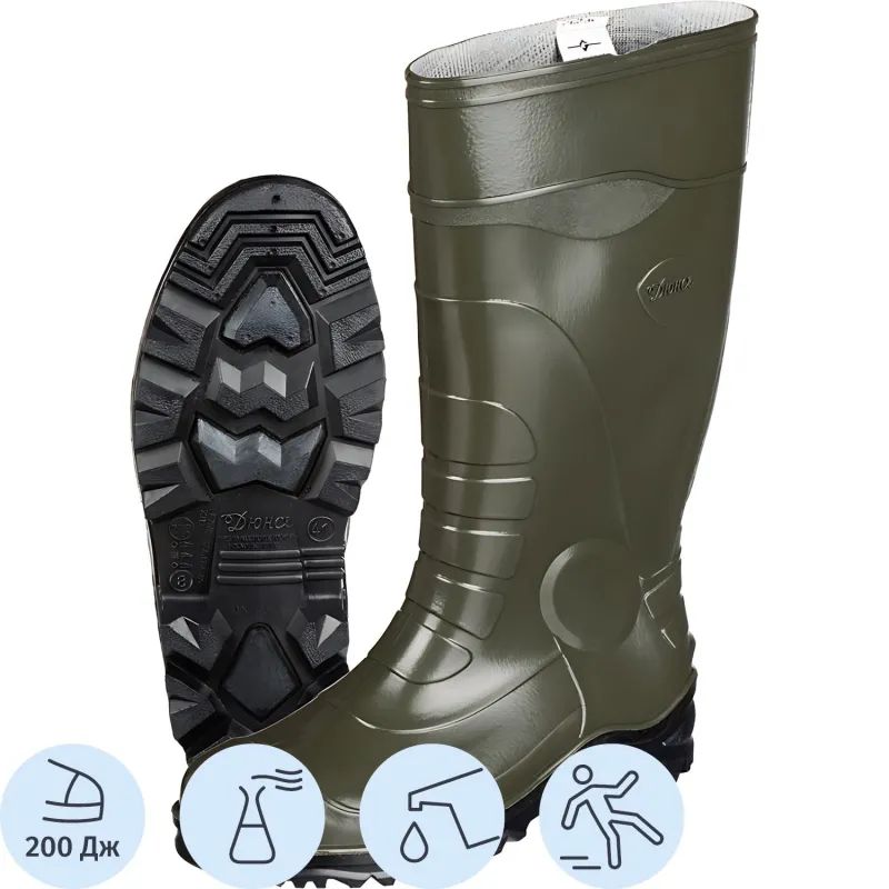 Сапоги мужские мод.173 с МП олива (р.42) (270) (арт.1.1.П)