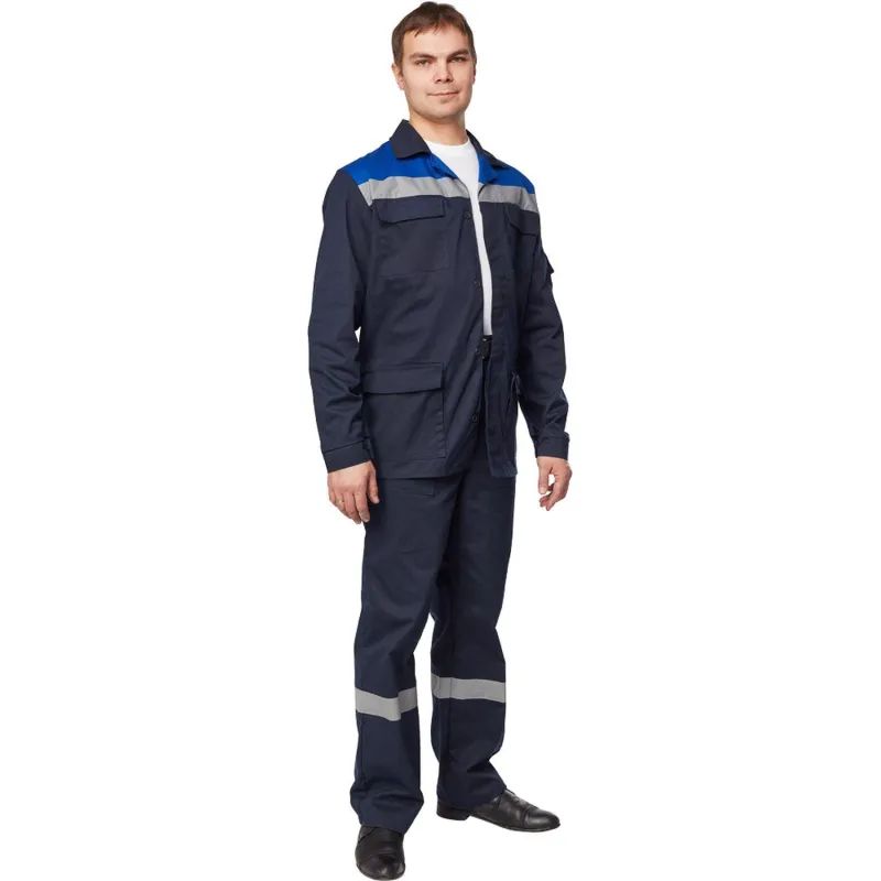 Костюм летний муж л05-КБР син/вас (р.48-50) 158-164 (Арсенал-СП)