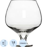 Ваза -бокал 1.8 л (без декора) 15.5х20 cм 6580/240