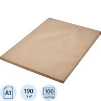 Ватман (бумага чертежная)  ф.600х840мм,пл.190 г, пачка 100л, Сыкт