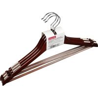 Вешалка-плечики WW_ Attache F6612NJ-LW3/LH0113 дер,пер,вст,р48-50орех УП3шт
