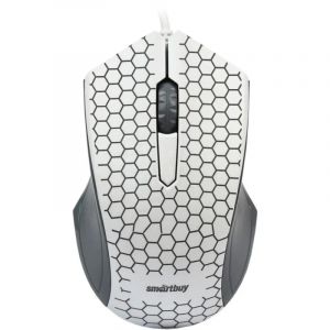 Мышь компьютерная Smartbuy ONE 334 белая (SBM-334-W)