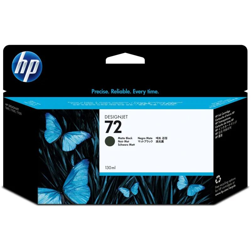 Картридж струйный HP 72 C9403A мат. чер. для DgnJ T610/770/1100/1120