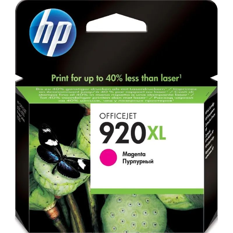 Картридж струйный HP 920XL CD973AE пурп. пов.емк. для OJ 6000
