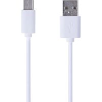 Кабель USB 2.0 - USB Type-C, М/М, 1 м, Rexant, бел, 18-1881-1