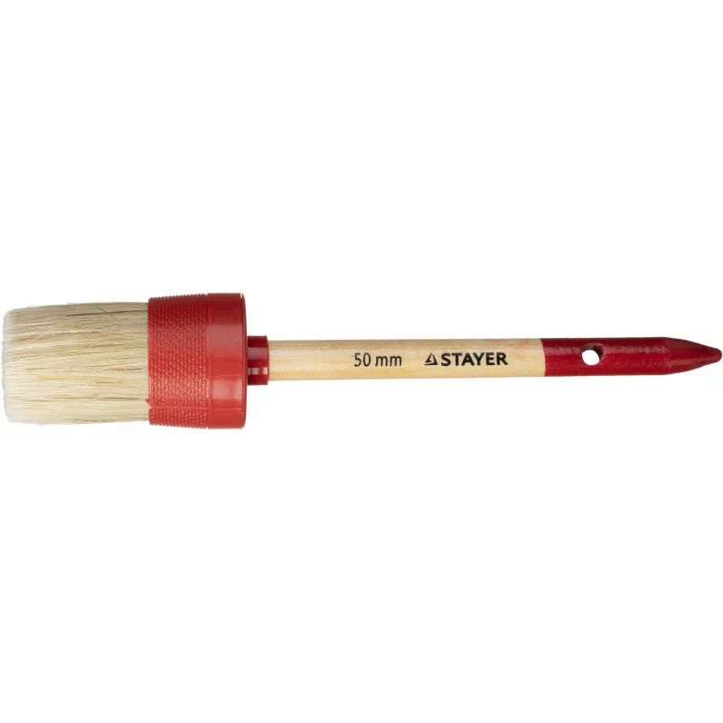 Кисть круглая №14/50 мм натур.щетина STAYER 0141-50