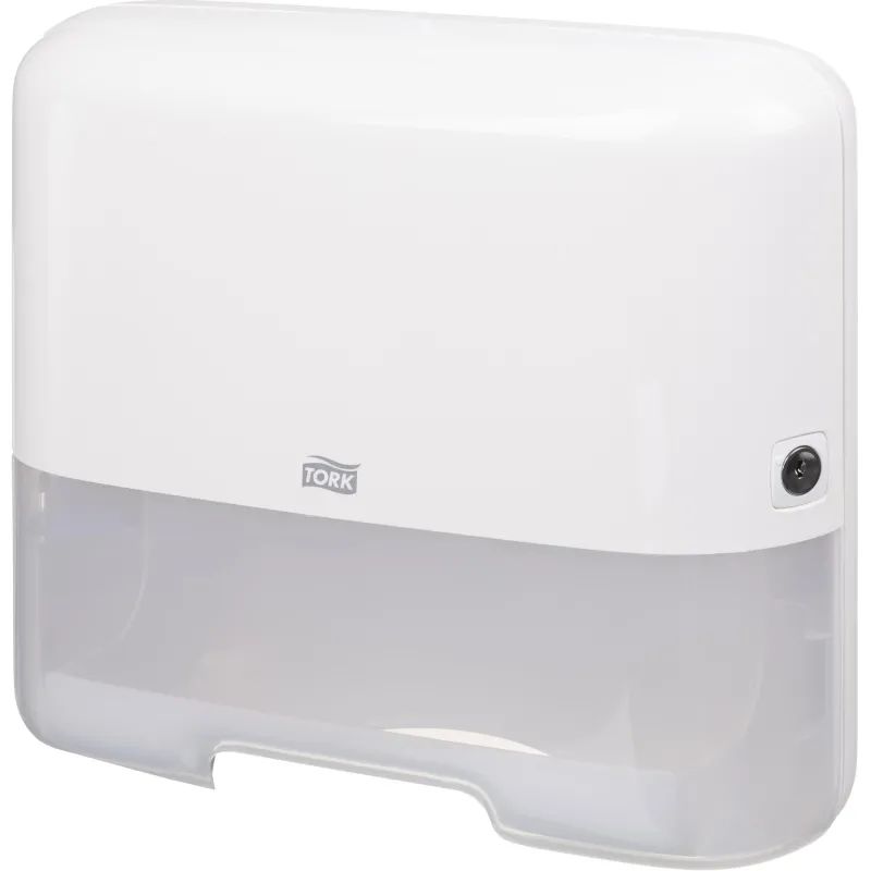 Диспенсер для полотенец лист.Tork Mini Singlefold H3 ZZ/С 553100 белый