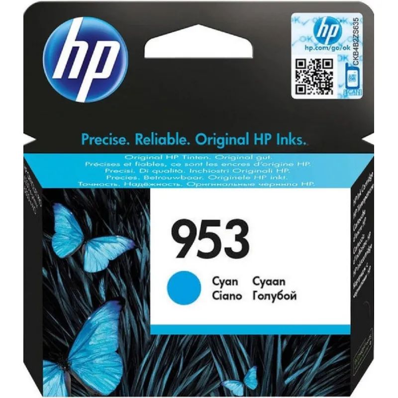 Картридж струйный HP 953 F6U12AE гол. для OJ Pro 8210/8720