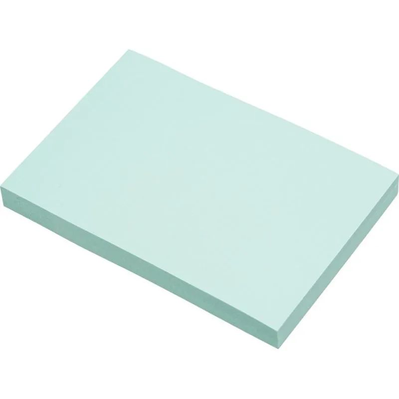 Стикеры ATTACHE с клеев.краем 76х51 голубой 100л