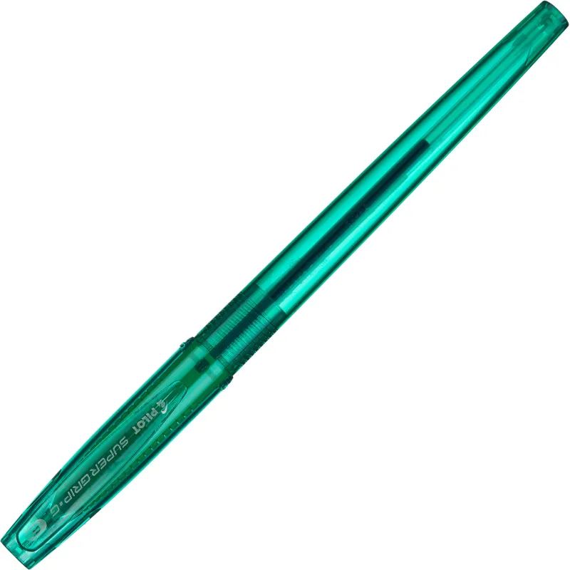 Ручка шариковая неавтомат. PILOTSuperGripG BPS-GG-F-Gрез.манж.зел0,22