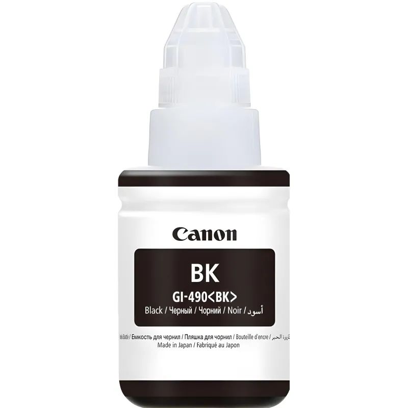 Чернила Canon GI-490BK (0663C001) чер. для G1400/2400/3400