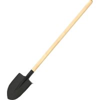 Лопата штыковая 28x21 см сталь с р/ж деревянный черенок 110 см 61460