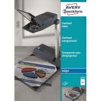 Пленка для проекторов Avery Zweckform AZ2502 д/струй.прин.,50шт./уп