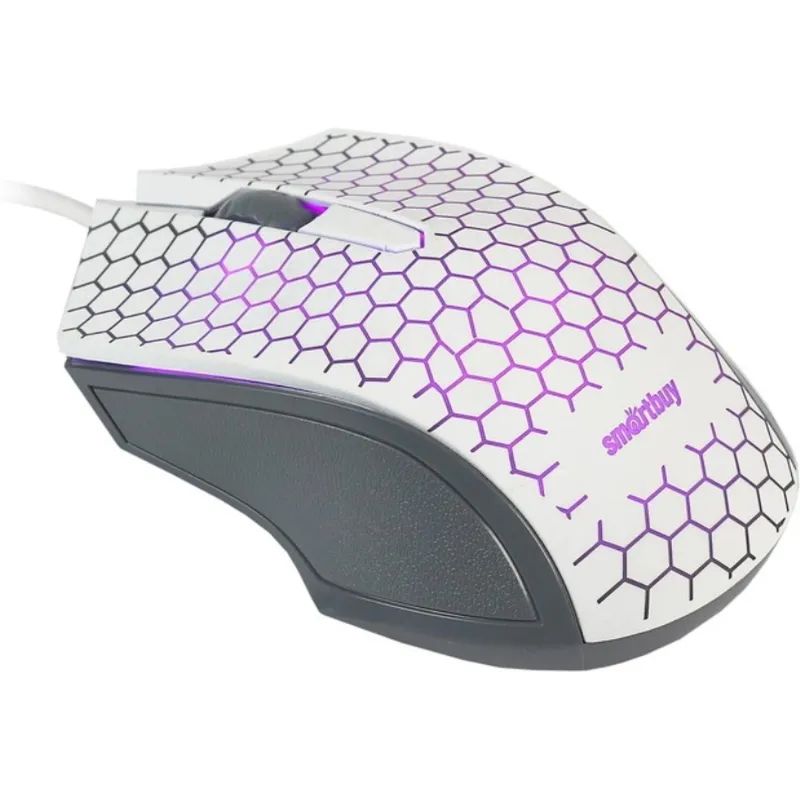 Мышь компьютерная Smartbuy ONE 334 белая (SBM-334-W)