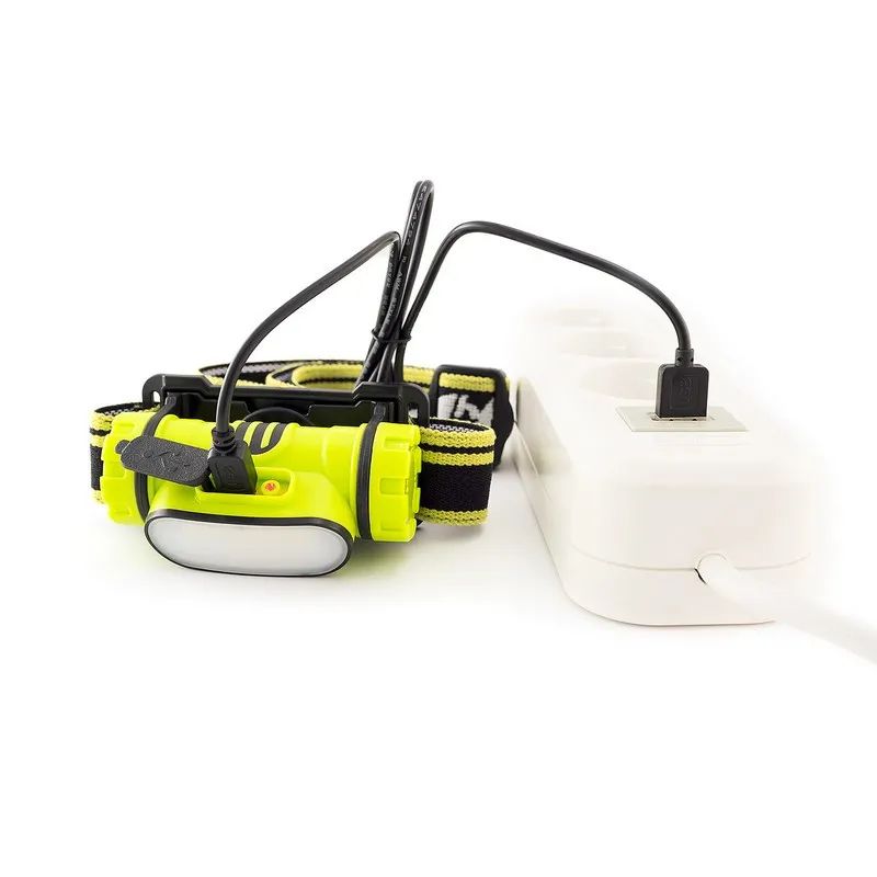 Фонарь налобный ЯРКИЙ ЛУЧ LH-190М Cobra М, 3 реж., магнит, Li-ion 2200mAh