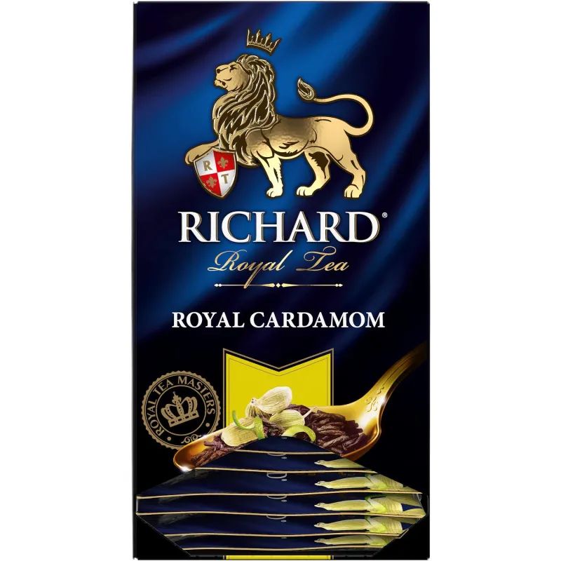 Чай Richard Royal Cardamom черный 25 сашет 12403