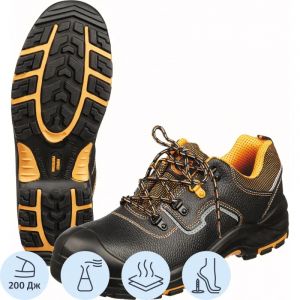 Полуботинки PERFECT PROTECTION ПУ/НР с ПП и АС  р.39 (119188)