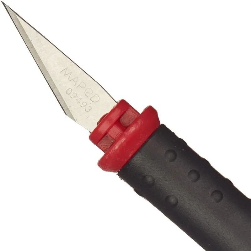 Нож скальпель безопасный Maped EASY CUT, с 3 лез. в комп