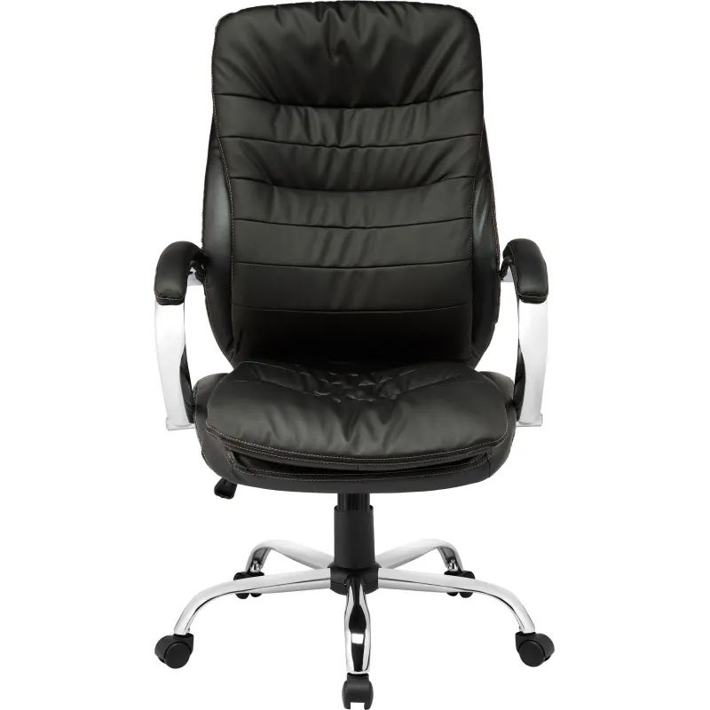 Кресло BN_Dp_Руководителя EChair-515 RT рецикл.кожа черный
