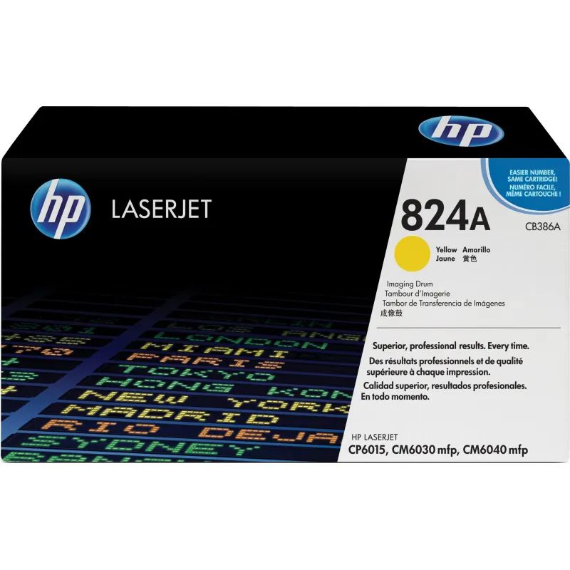 Драм-картридж HP 824A CB386A жел. для CLJ CP6015 (фотобарабан)