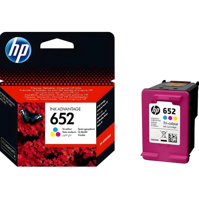 Картридж струйный HP 652 F6V24AE CMY цв. для DJ2135/3635/3835