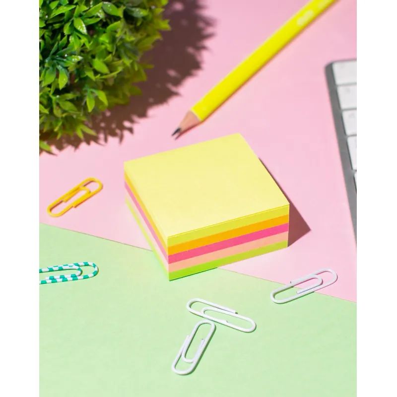 Стикеры Attache Selection миникуб 51х51, радуга 250 л