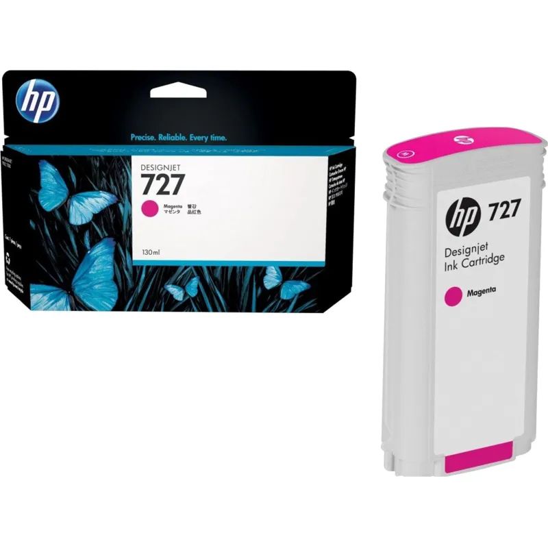 Картридж струйный HP 727 B3P20A пурп. для Т920/Т1500