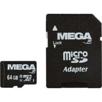 Карта памяти ProMega jet microSDXC UHS-I Cl10 +ад, PJ-MC-64GB