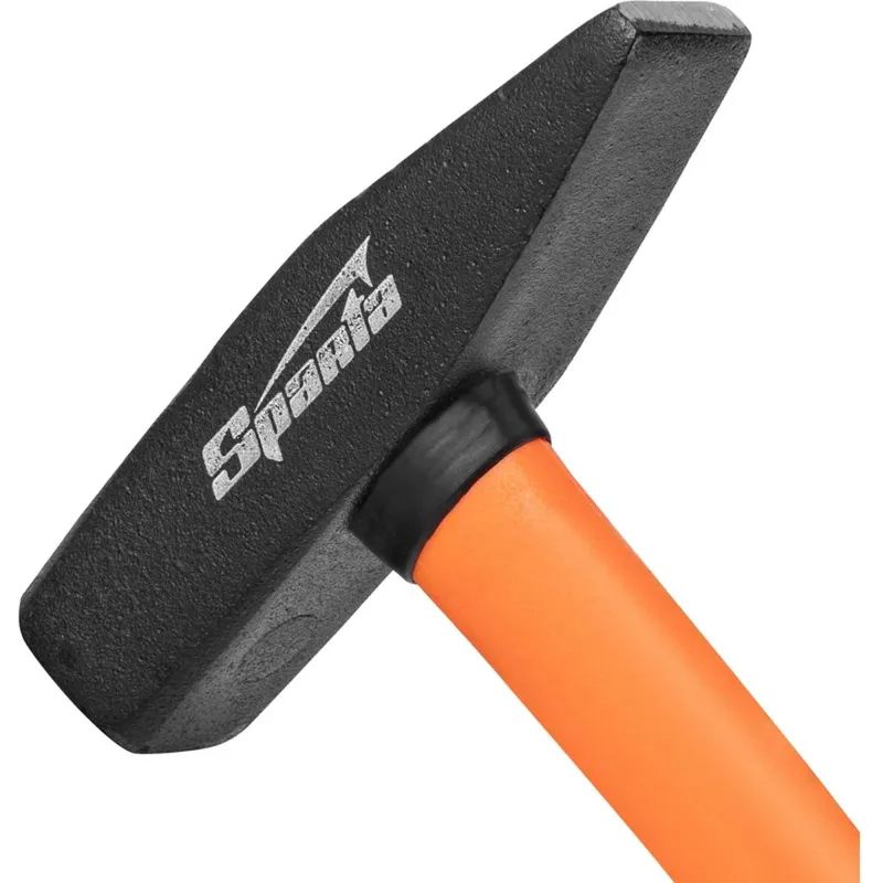 Молоток SPARTA 400г, фибергл. 2комп. ручка (10374)