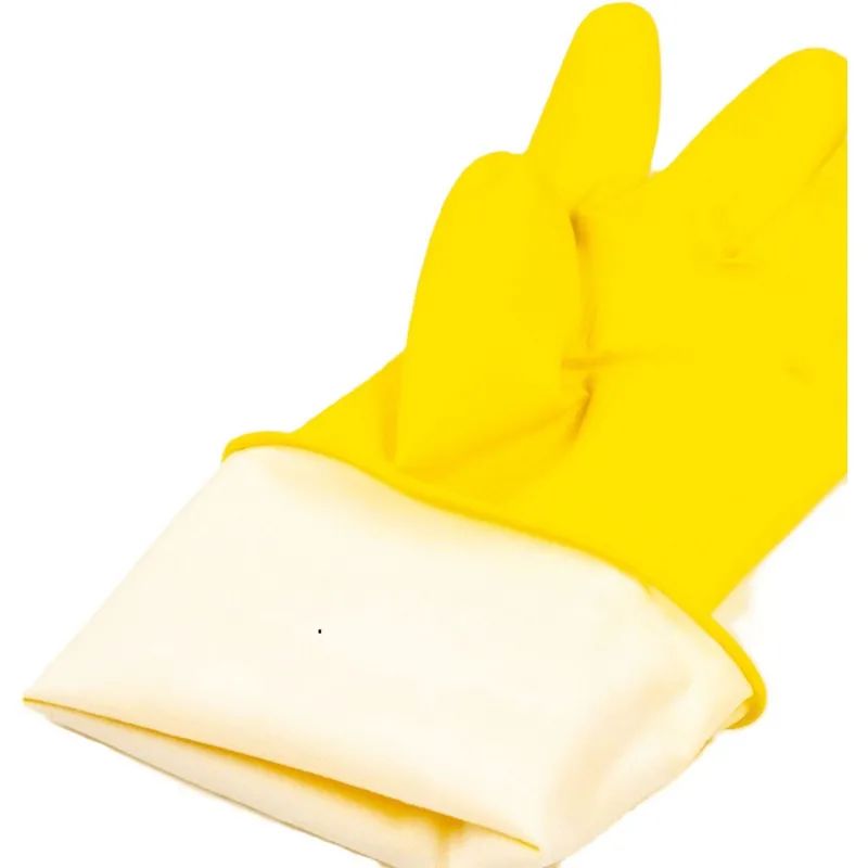 Перчатки резиновые PACLAN Practi латекс желтые р-р M 407897/4078974