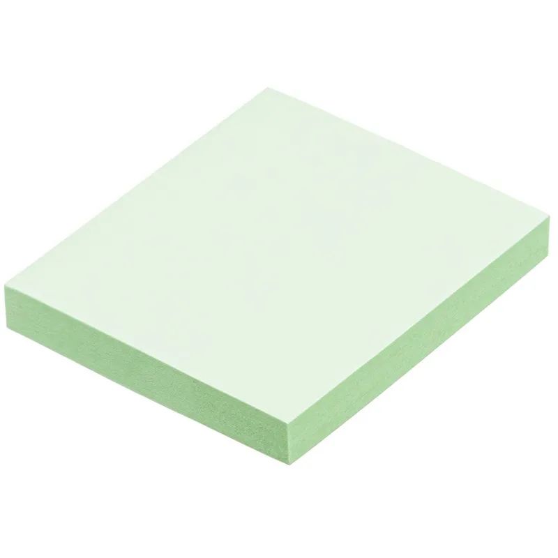 Стикеры ATTACHE с клеев.краем 51х51 салатовый 100л