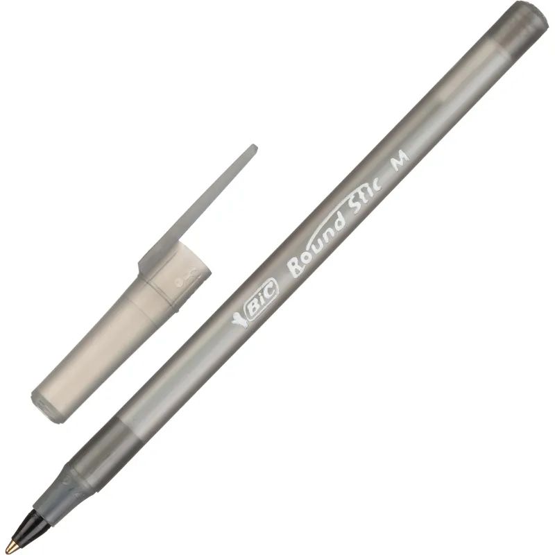 Ручка шариковая неавтомат. Bic Раунд Стик черная, 920568/9205683,0,32 мм