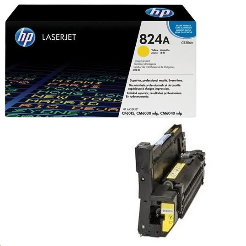 Драм-картридж HP 824A CB386A жел. для CLJ CP6015 (фотобарабан)