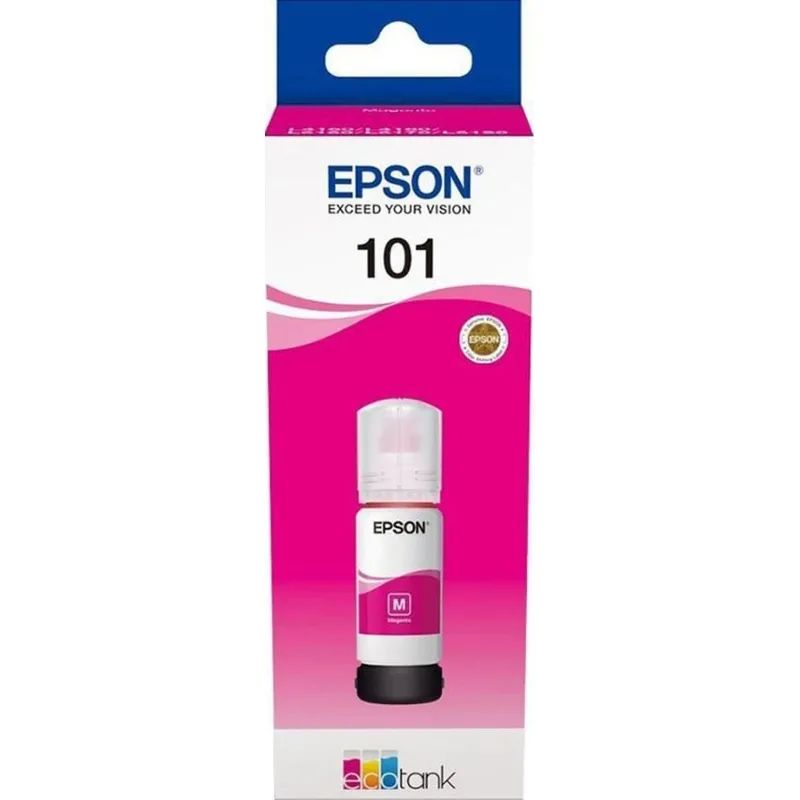 Чернила Epson 101 C13T03V34A пурп. для EcoTank L6160/6170