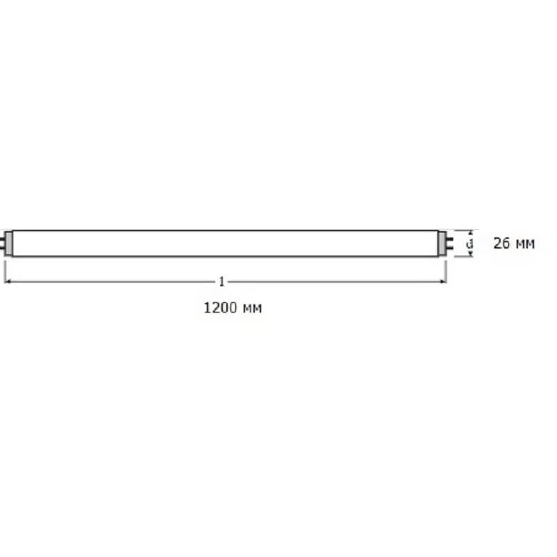 Лампа люминесцентная Osram  L 36W/765 G13 6400К хол.дневн. 25шт/уп