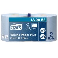 Бумага протирочная TorkW1/W2 2сл750лx2рул/к,съем.втул,гол.130052