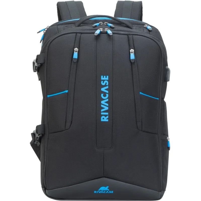 Рюкзак для ноутбука 17.3, RivaCase Borneo, черный, 7860 Black