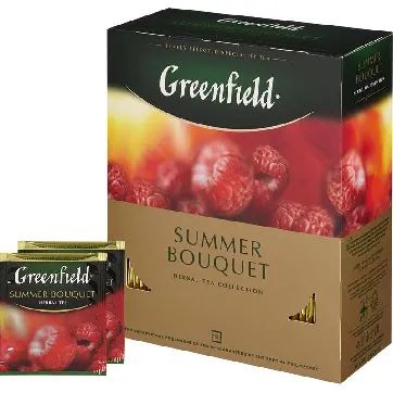 Чай Greenfield Summer Bouquet фруктов.фольгир. 100 пак/уп 0878-09 Т