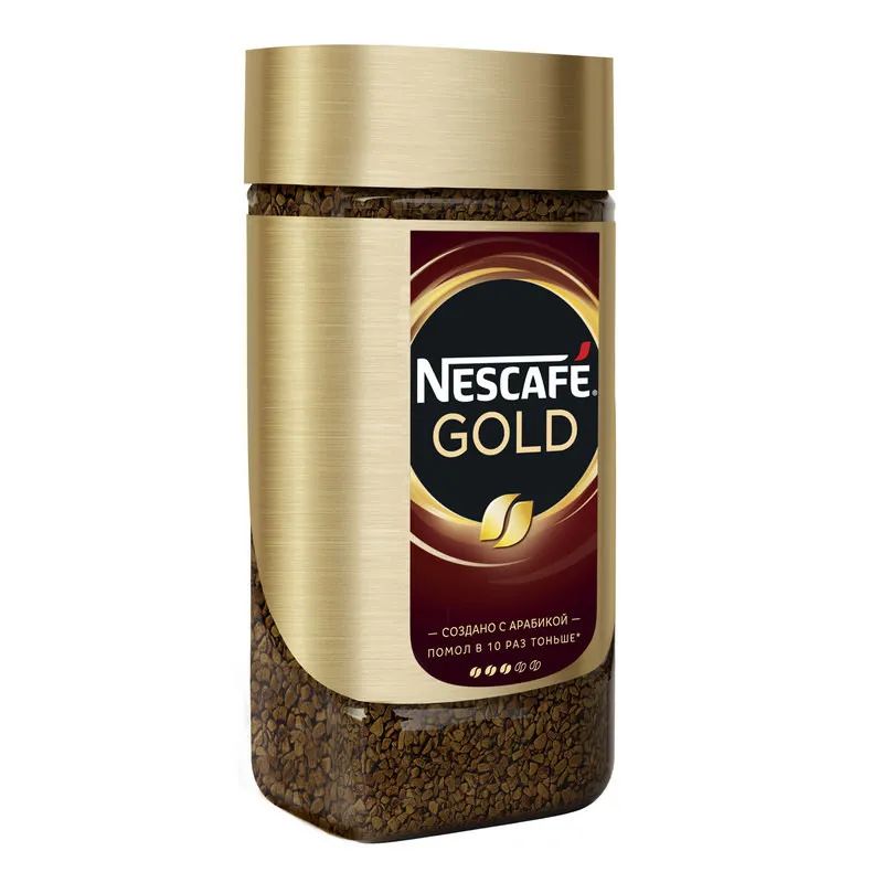 Кофе Nescafe Gold раств.субл.190г стекло,43916