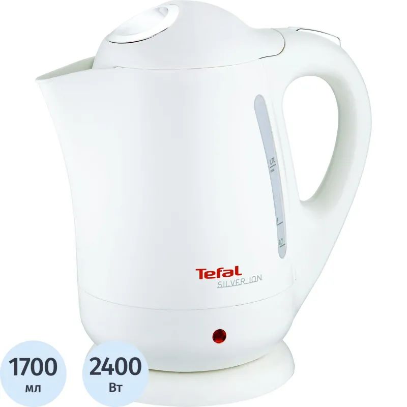 Чайник Tefal SILVER ION BF925132 1.7л 2400Вт белый