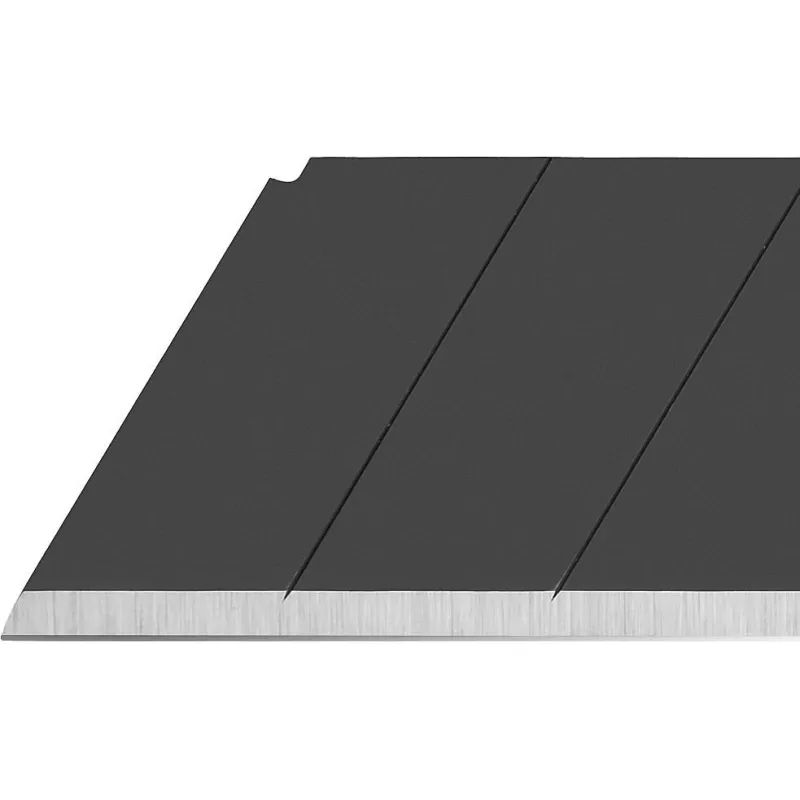 Лезвие запасное для ножей OLFA BLACK MAX  (LBB-1OB) 18мм, 10шт./уп.футляр