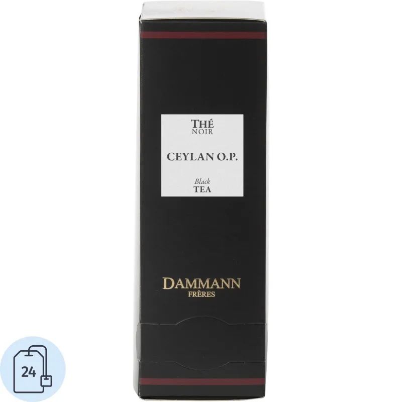 Чай Dammann Ceylon O.P. черный, 24 пак  4973