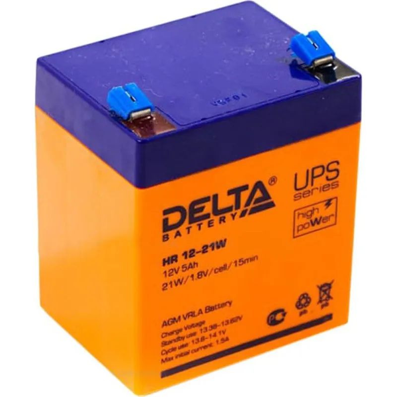 Батарея для ИБП Delta HR 12-21W (12V/5Ah)_D_K