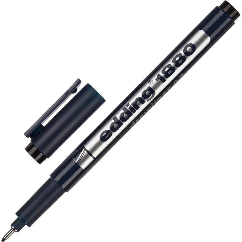 Набор линеров EDDING E-1880/4S (0.25,0.35,0.5,0.7) набор 4 шт. черный д/че
