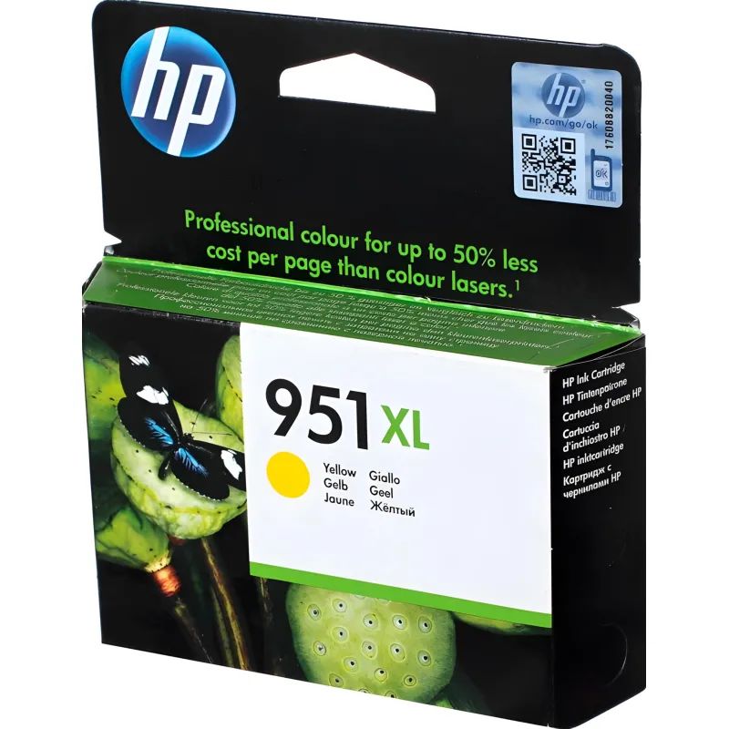 Картридж струйный HP 951XL CN048AE жел. пов.емк. для OJ Pro 8600