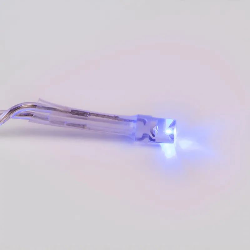 Гирлянда светодиодная Занавес 1,5x1 м, 96 LED, мерцание, Синий,  235-023
