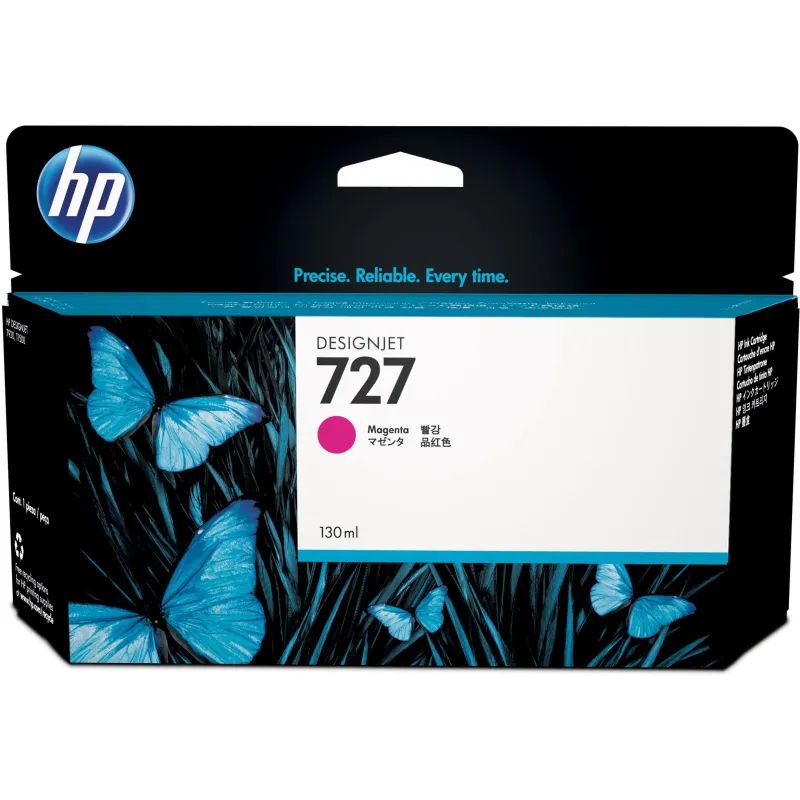 Картридж струйный HP 727 B3P20A пурп. для Т920/Т1500