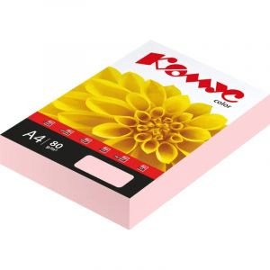 Бумага цветная Комус Color (роза пастель), 80г, А4, 500 л.